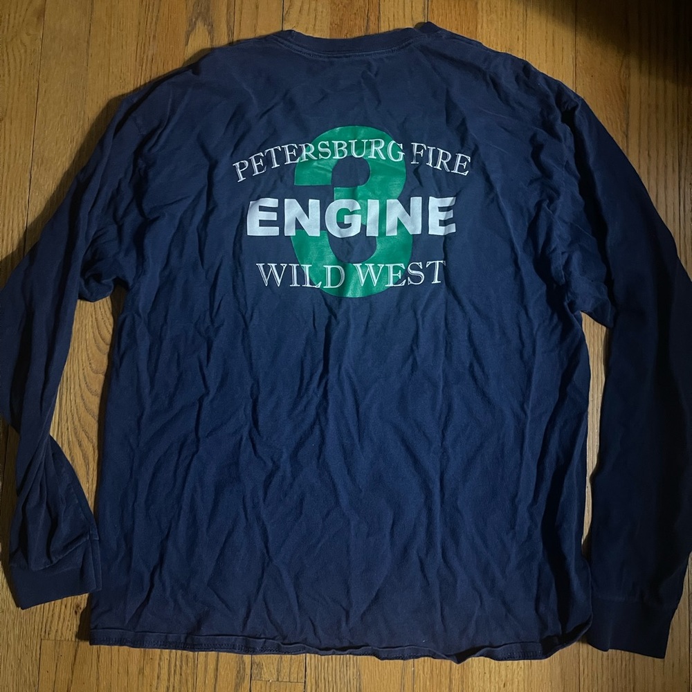 Petersburg Fire Rescue long sleeve shirt firefighter shirt